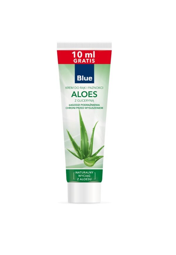 Krem do rąk Blue Aloes – odżywczy krem z ekstraktem z aloesu dla intensywnego nawilżenia