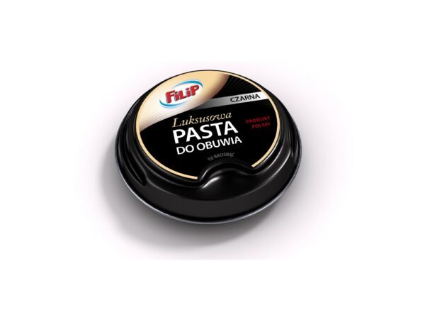 Filip pasta do butów czarna 40 ml – intensywna ochrona i połysk skórzanego obuwia