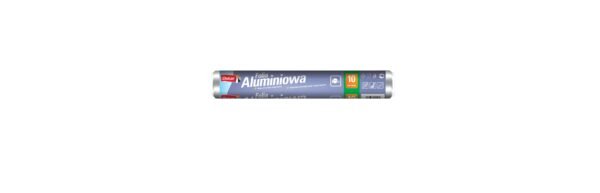 Folia aluminiowa Oskar 10 m – wytrzymała folia do pieczenia, grillowania i zabezpieczania żywności
