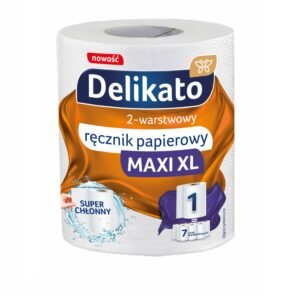 Ręcznik papierowy Delikato 2-warstwy 300 listków – chłonny i wytrzymały