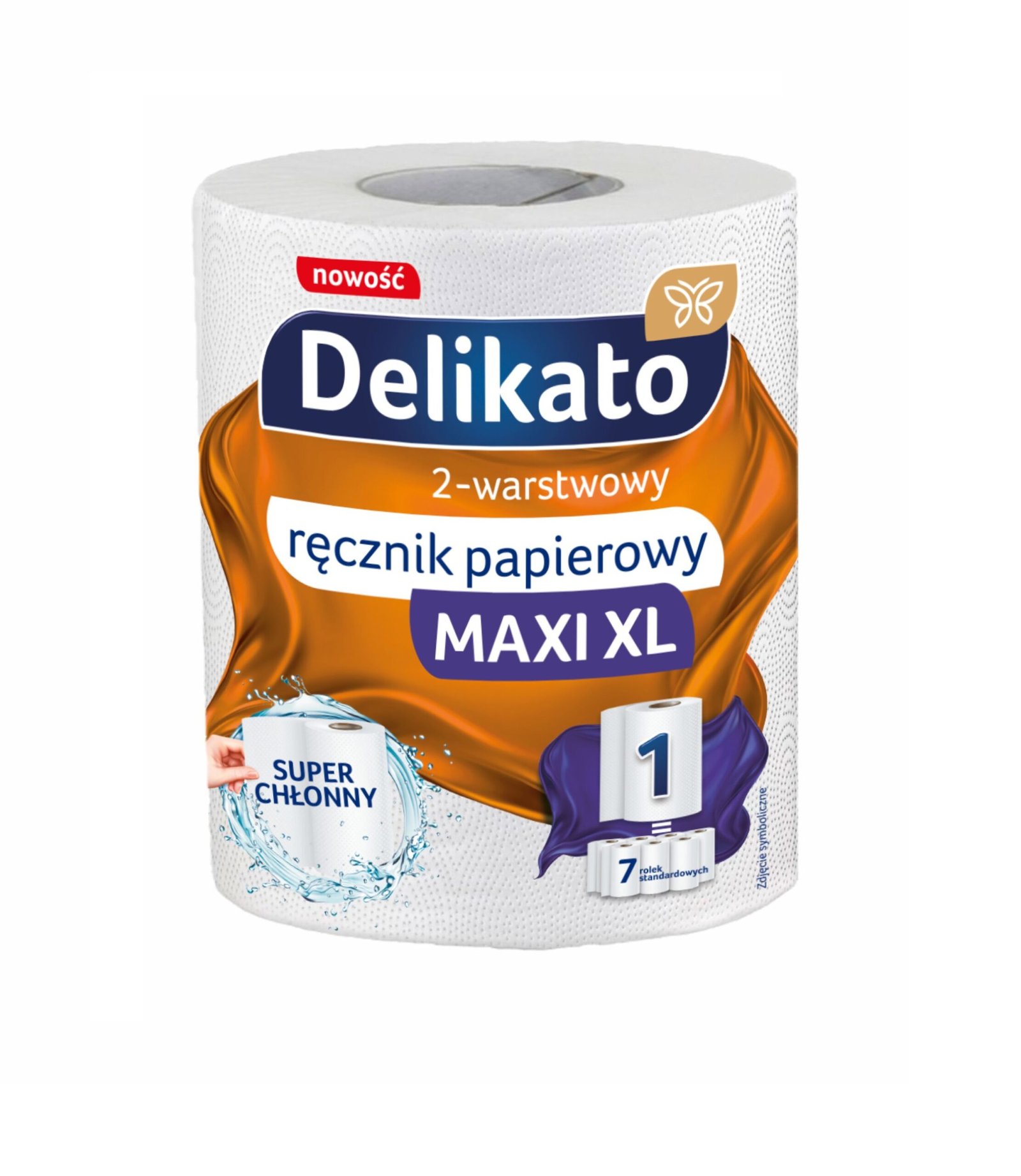 Ręcznik papierowy Delikato 2-warstwy 300 listków – chłonny i wytrzymały