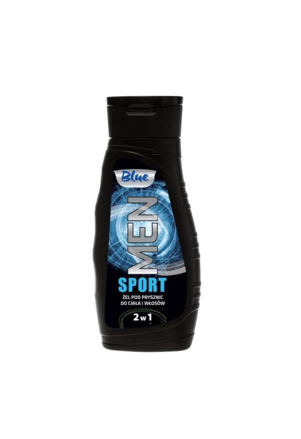 Żel pod prysznic Blue Męski Sport 300 ml – orzeźwiający żel do ciała dla mężczyzn
