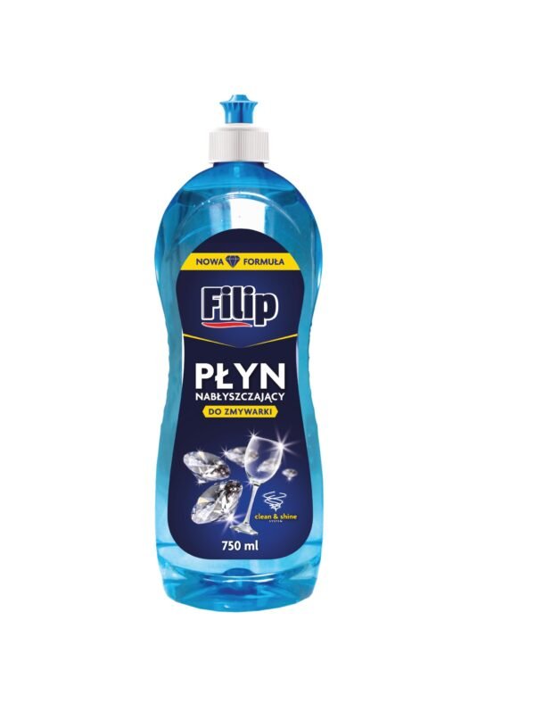 Filip nabłyszczacz do zmywarki 0,75 L – lśniące i bez plam naczynia