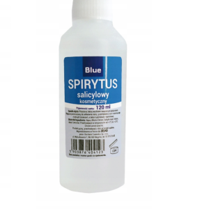 Spirytus salicylowy kosmetyczny Blue 120 ml – tonik odświeżający i antyseptyczny