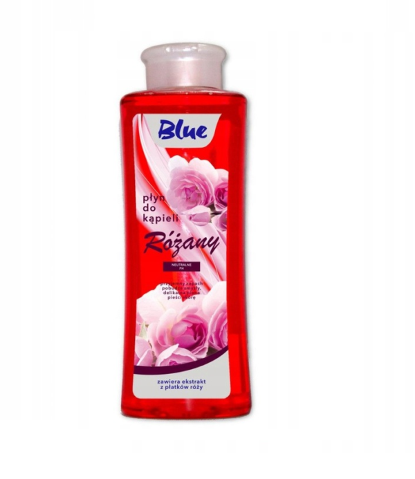Blue płyn do kąpieli Róża 1 L – delikatna pielęgnacja i kwiatowy aromat róży