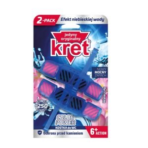 Kostka Kret czyszczenie WC 2x40g lily
