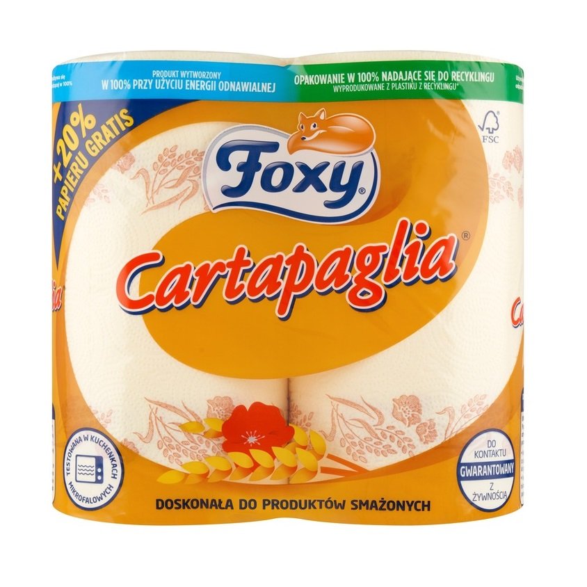 Ręcznik papierowy Foxy Cartapaglia 2 sztuki superchłonny