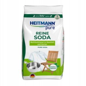 Heitmann Pure Reine Soda oczyszczona do sprzątania 500 g – wielofunkcyjny środek czyszczący