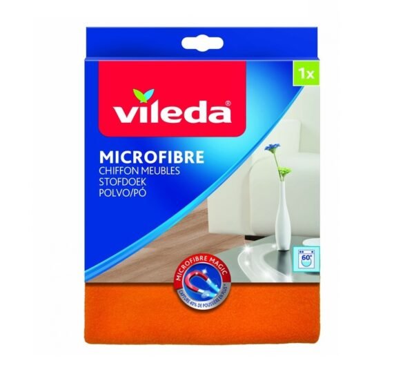 Vileda ścierka do kurzu Microfaza – delikatna mikrofibra do usuwania kurzu