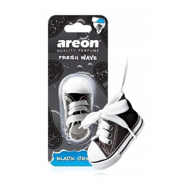 Areon Fresh Wave zapach do samochodu Black Crystal – eleganckie odświeżenie wnętrza