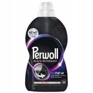 Perwoll Renew Black płyn do prania czarnych tkanin 1 L – ochrona czerni i odświeżenie kolorów