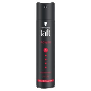 Taft Power lakier do włosów 250 ml – mocne utrwalenie i długotrwała kontrola fryzury