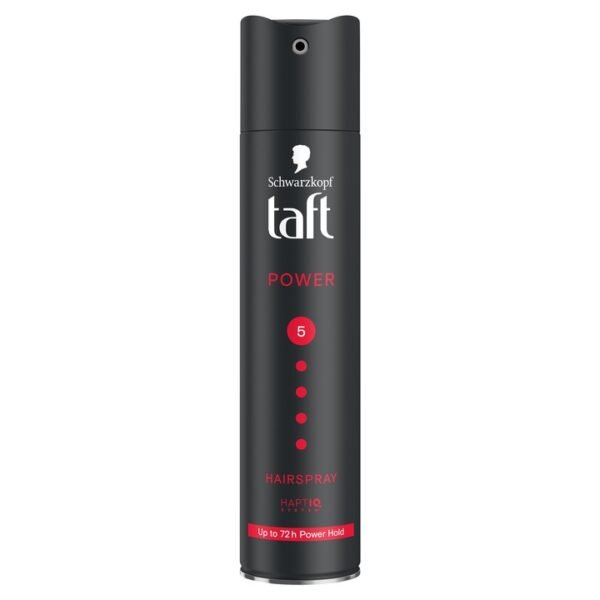 Taft Power lakier do włosów 250 ml – mocne utrwalenie i długotrwała kontrola fryzury