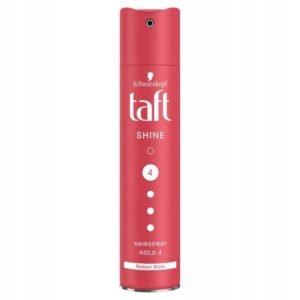 Taft Shine lakier do włosów 250 ml – połysk i kontrola fryzury