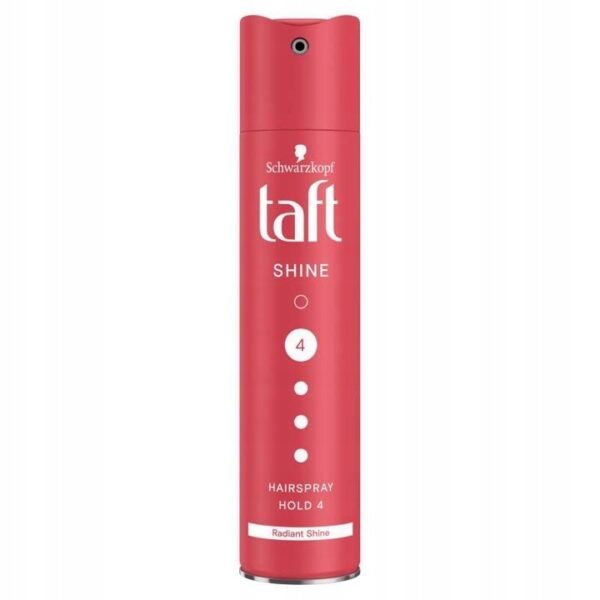 Taft Shine lakier do włosów 250 ml – połysk i kontrola fryzury