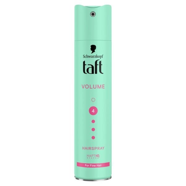 Taft Volume lakier do włosów 250 ml – utrwalenie i efekt zwiększonej objętości