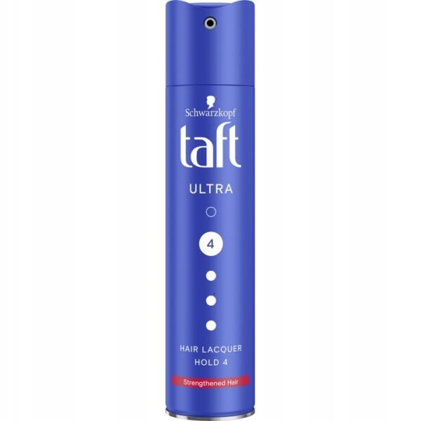 Taft Ultra lakier do włosów 250 ml – ekstremalnie mocne utrwalenie i ochrona fryzury