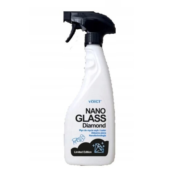 Voigt Nano Glass płyn do szyb i luster 500 ml – bez smug, powłoka nano