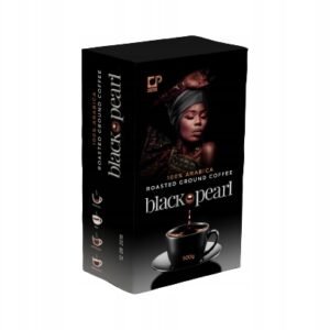 Opakowanie kawy mielonej Black Pearl Arabica 250 g