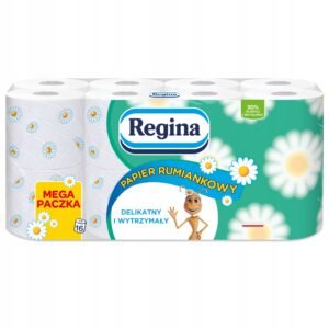 Papier toaletowy Regina Rumiankowy 16 rolek