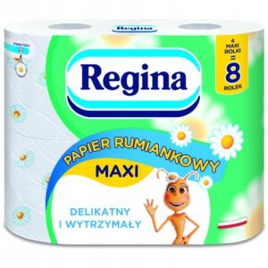 Papier toaletowy Regina Rumiankowy MAXI 4 rolki