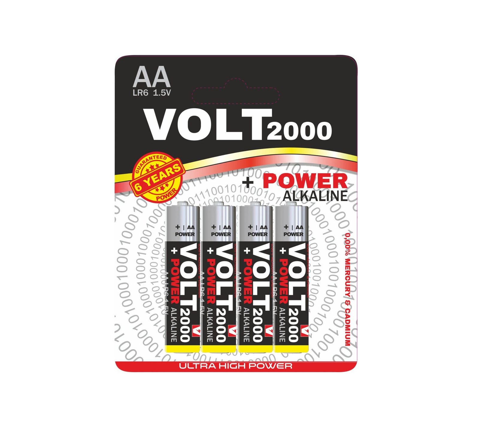 Bateria alkaliczna AA (R6) 4szt.