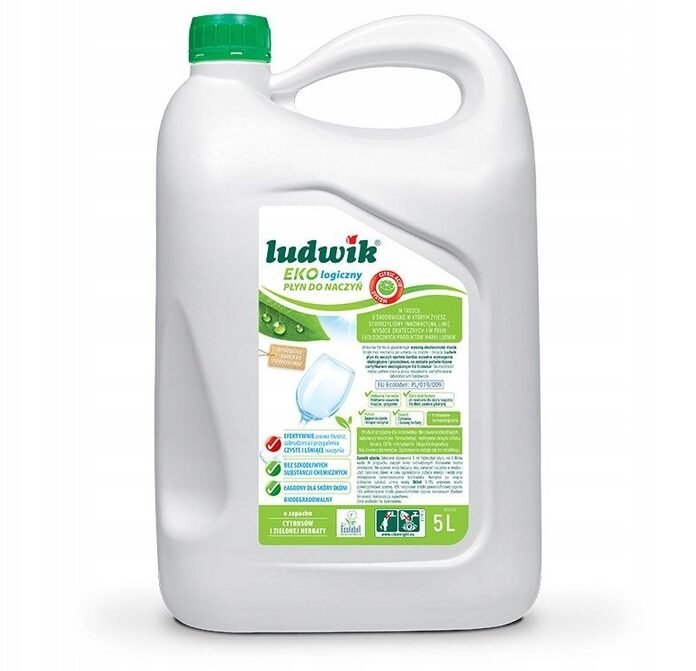 Płyn do mycia naczyń Ludwik Ekologiczny 5 l