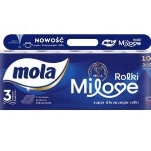 Papier toaletowy Mola Milove 3W 10 rolek